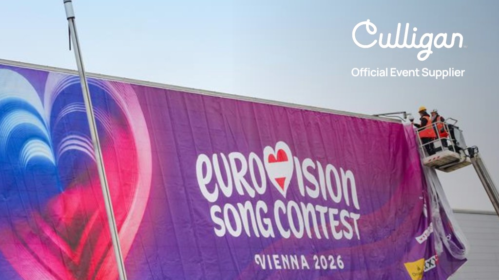 Culligan Is Official Event Supplier of the 2026 Eurovision Song Contest